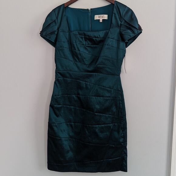 Badgley Mischka Dresses & Skirts - NEW Women's Badgley Mischka SC0434 Malachite Dress 6 $498 Cocktail Formal Green